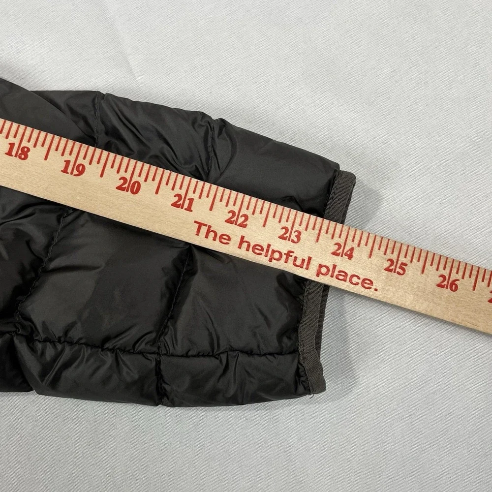 Abercrombie & Fitch Feather/Down Insulated Gray Jacket Women Medium Packable‎